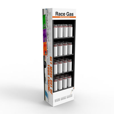 গুণ  Aerosol Paint Metal Display Stands Combustion Improver Metal Display Rack কারখানা